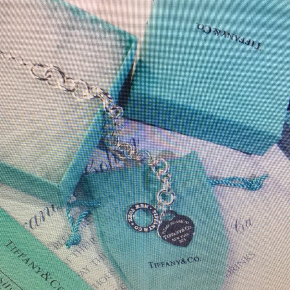 Tiffany & Co Silver Charm Bracelet